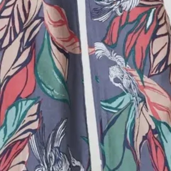 Anthropologie Bel Kazen Chelsea bird pants size large new without tags - Picture 4 of 9